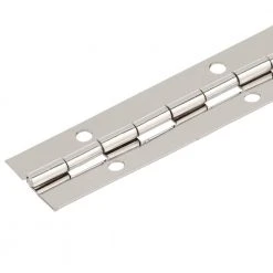 Everbilt 1-1/2 in. x 48 in. Bright Nickel Continuous Hinge -Everbilt Store everbilt door hinges 29256 40 1000
