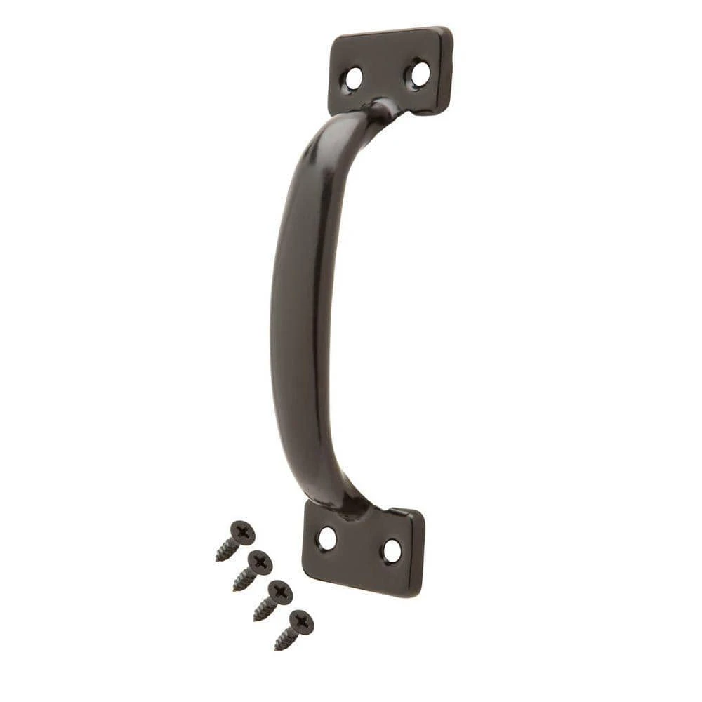 Everbilt 5-3/4 in. Black Door Pull 1 Everbilt 5-3/4 in. Black Door Pull