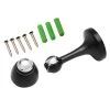 Everbilt Matte Black Magnetic Door Stop