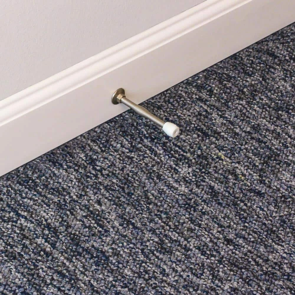 Everbilt Satin Nickel Spring Door Stop 3 Everbilt Satin Nickel Spring Door Stop - Image 3