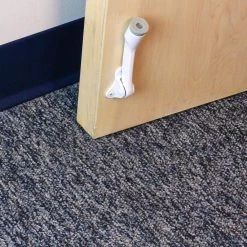 Everbilt White Kickdown Door Stop -Everbilt Store everbilt door stops 28537 4f 1000