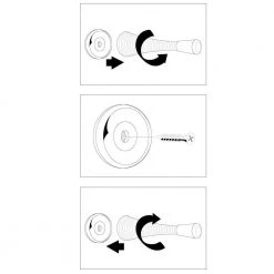 Everbilt White Spring Door Stop -Everbilt Store everbilt door stops 28587 1d 1000