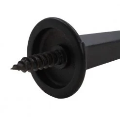 Everbilt Matte Black Solid Door Stop (5-Pack) -Everbilt Store everbilt door stops 29397 44 1000