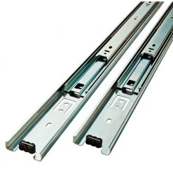 Everbilt 22 in. Full Extension Side Mount Ball Bearing Drawer Slide Set 1-Pair (2 Pieces) -Everbilt Store everbilt drawer slides d80622e zp w 40 1000
