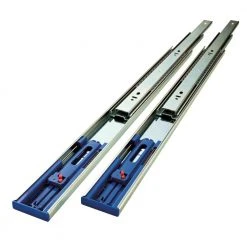 Everbilt 22 in. Soft-Close Full Extension Side Mount Ball Bearing Drawer Slide Set 1-Pair (2 Pieces)