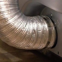 Everbilt 4 in. x 8 ft. Semi-Rigid Dryer Duct With Clamps -Everbilt Store everbilt dryer parts 98251 44 1000