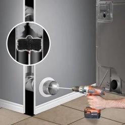 Everbilt Drill Powered Dryer Vent Cleaning Brush Kit -Everbilt Store everbilt dryer parts pcpbhd c3 1000