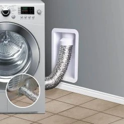 Everbilt 4 in. Round to Oval Dryer Duct Adapter -Everbilt Store everbilt dryer parts r2ohd 40 1000