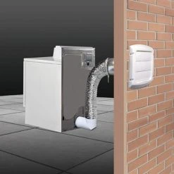 Everbilt 4 in. x 8 ft. Dryer to Duct Connector Kit 9 Everbilt 4 in. x 8 ft. Dryer to Duct Connector Kit -Everbilt Store everbilt dryer parts td48d2dhd6 40 1000