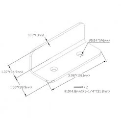 Everbilt Black Gate Stop -Everbilt Store everbilt fence gate accessories 20406 76 1000
