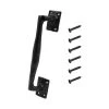 Everbilt Black Heavy-Duty Rod Iron Gate Pull