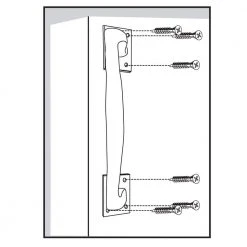 Everbilt Black Heavy-Duty Rod Iron Gate Pull -Everbilt Store everbilt fence gate handles 10274 a0 1000