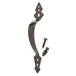 Everbilt 11-1/8 in. Black Heavy-Duty Gate Pull