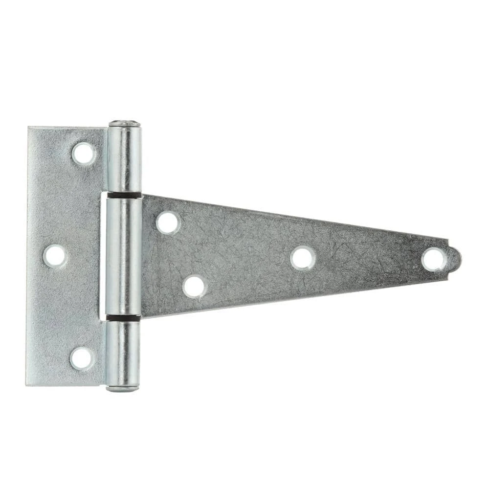 Everbilt 5 in. Zinc Plated Tee Hinge 4 Everbilt 5 in. Zinc Plated Tee Hinge - Image 4
