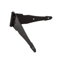 Everbilt 8 in. Black Heavy Duty Decorative Strap Hinge -Everbilt Store everbilt fence gate hinges 15028 40 1000