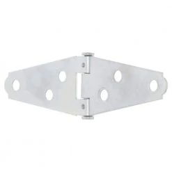 Everbilt 2 in. x 2 in. Zinc-Plated Strap Hinge (2-Pack) -Everbilt Store everbilt fence gate hinges 15287 a0 1000