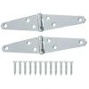 Everbilt 3 in. Zinc-Plated Strap Hinge (2-Pack)