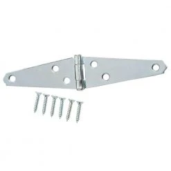 Everbilt 3 in. Zinc-Plated Strap Hinge (2-Pack) -Everbilt Store everbilt fence gate hinges 15289 c3 1000