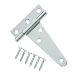 Everbilt 3 in. Zinc-Plated Tee Hinge (2-Pack) -Everbilt Store everbilt fence gate hinges 15291 c3 1000