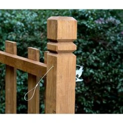 Everbilt 0.78 in. x 12.2 in. Stainless Steel Gate Latch Cable -Everbilt Store everbilt fence gate hinges 18624 31 1000