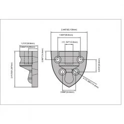 Everbilt 12 in. Black Extra Heavy Duty Tee Hinge -Everbilt Store everbilt fence gate hinges 20484 d4 1000