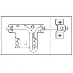 Everbilt Galvanized Slide Bolt -Everbilt Store everbilt fence gate latches slide bolts 13556 66 1000