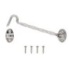 Everbilt 6 in. Stainless Steel Hook and Eye