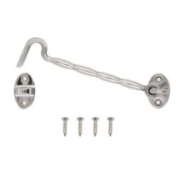 Everbilt 6 in. Stainless Steel Hook and Eye