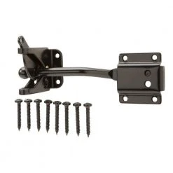 Everbilt Black Self-Adjusting Gate Latch