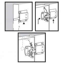Everbilt Black Self-Adjusting Gate Latch 10 Everbilt Black Self-Adjusting Gate Latch -Everbilt Store everbilt fence gate latches slide bolts 18591 77 1000