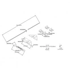Everbilt Anti-Sag Gate Kit -Everbilt Store everbilt fence hardware 15469 76 1000