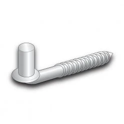 Everbilt 5/8 in. x 4-1/2 in. Lag Screw Hinge Fence Post -Everbilt Store everbilt fence hardware 328506eb 4f 1000