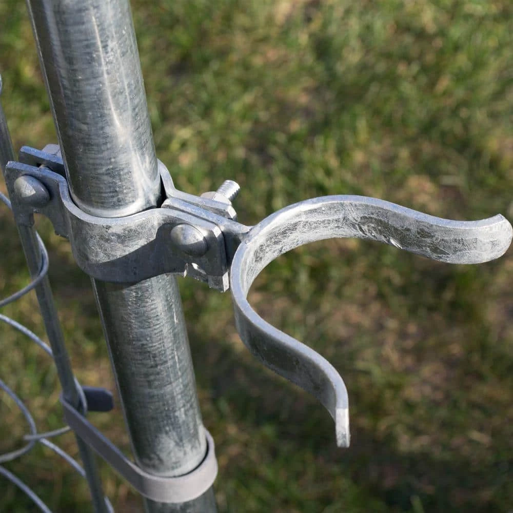 Everbilt 2-3/8 in. Galvanized Chain Link Walk Gate Hardware Set 4 Everbilt 2-3/8 in. Galvanized Chain Link Walk Gate Hardware Set - Image 4