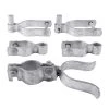 Everbilt 2-3/8 in. Galvanized Chain Link Walk Gate Hardware Set