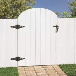 Everbilt Black Stainless Steel Post Latch Gate Set -Everbilt Store everbilt fence hardware 60231 31 1000