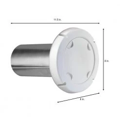 Everbilt 4 in. Spring Loaded Exhaust Hood in White -Everbilt Store everbilt flexible ductwork bpsh4whd 1f 1000