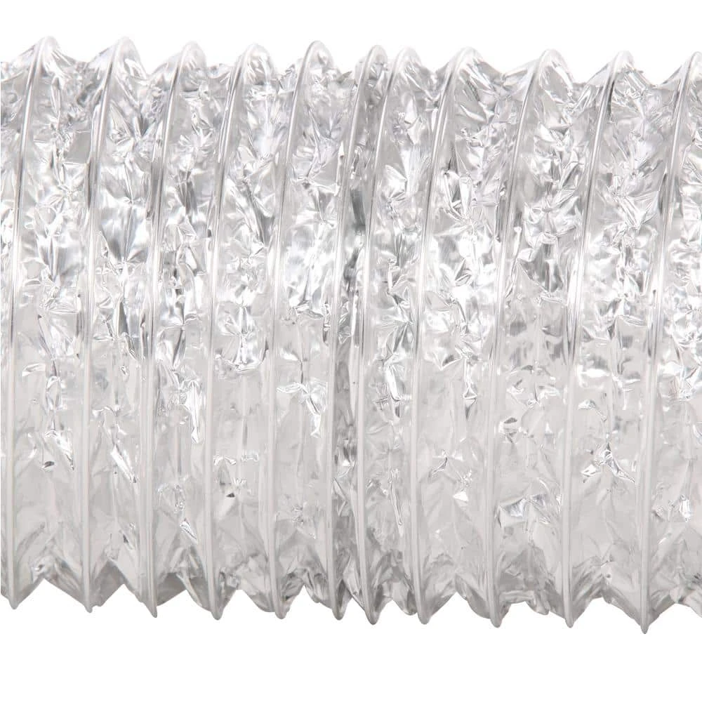 Everbilt 3 in. x 25 ft. Flexible Aluminum Foil Duct 2 Everbilt 3 in. x 25 ft. Flexible Aluminum Foil Duct - Image 2