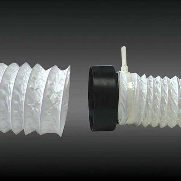 Everbilt 3 in. to 4 in. Plastic Duct to Duct Increaser 2 Everbilt 3 in. to 4 in. Plastic Duct to Duct Increaser - Image 2