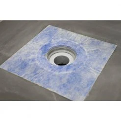 Everbilt 12" X 12" Waterproof Bond Flange for Mud Bed Shower Base -Everbilt Store everbilt floor installation kits evbwpmdk 4f 1000