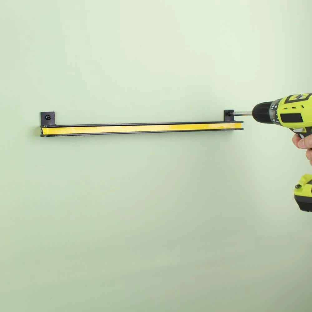 Everbilt 17-1/4 in.Heavy Duty Wall-Mounted Magnetic Tool Storage Bar 85 lbs 8 Everbilt 17-1/4 in.Heavy Duty Wall-Mounted Magnetic Tool Storage Bar 85 lbs - Image 8