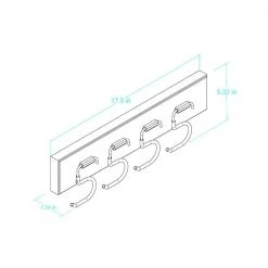 Everbilt White Board Wall-Mounted Garage Storage Tool Holder Organizer with Black S-Hooks 10 Everbilt White Board Wall-Mounted Garage Storage Tool Holder Organizer with Black S-Hooks -Everbilt Store everbilt garage cabinet accessories 814400 76 1000