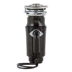 Everbilt 3/4 HP Slim Continuous Feed Garbage Disposal with Stainless Steel Sink Flange and Attached Power Cord -Everbilt Store everbilt garbage disposals 10 us eb 750 sl 66 1000