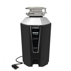 Everbilt 1.25 HP Continuous Feed Garbage Disposal with Stainless Steel Sink Flange and Attached Power Cord