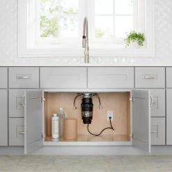 Everbilt 1/3 HP Continuous Feed Garbage Disposal with Stainless Steel Sink Flange and Attached Power Cord -Everbilt Store everbilt garbage disposals 10 us eb333 31 1000