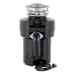 Everbilt 3/4 HP Continuous Feed Garbage Disposal with Stainless Steel Sink Flange and Attached Power Cord -Everbilt Store everbilt garbage disposals 10 us eb750 66 1000