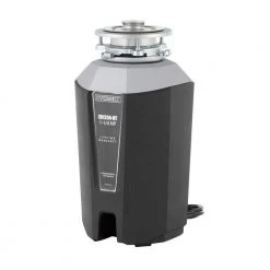 Everbilt Designer Series 1.25 HP Continuous Feed Garbage Disposal with Brushed Nickel Sink Flange and Attached Power Cord -Everbilt Store everbilt garbage disposals us 10 eb1250 bn 1d 1000