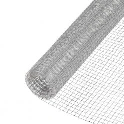 Everbilt 1/4 in. x 2 ft. x 25 ft. 23-Gauge Galvanized Steel Hardware Cloth