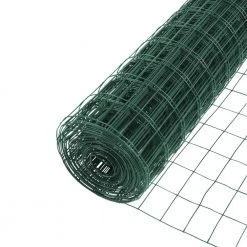 Everbilt 4 ft. x 50 ft. Green PVC Coated Welded Wire