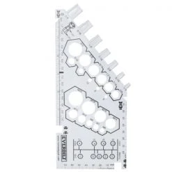 Everbilt 12 in. Plastic Bolt Gauge