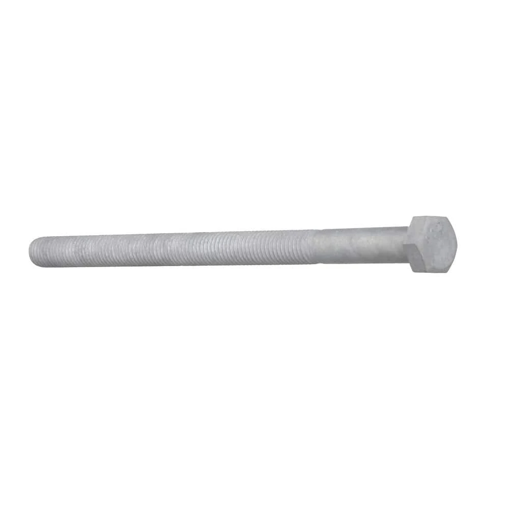 Everbilt 1/2 in.-13 x 8 in. Galvanized Hex Bolt (15-Pack) 5 Everbilt 1/2 in.-13 x 8 in. Galvanized Hex Bolt (15-Pack) - Image 5